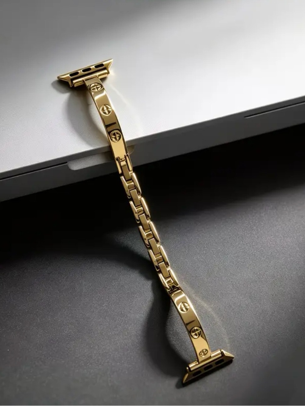 New Gold Adjustable Band for Apple Watch for 38/40/41 mm and 42 mm (S10)